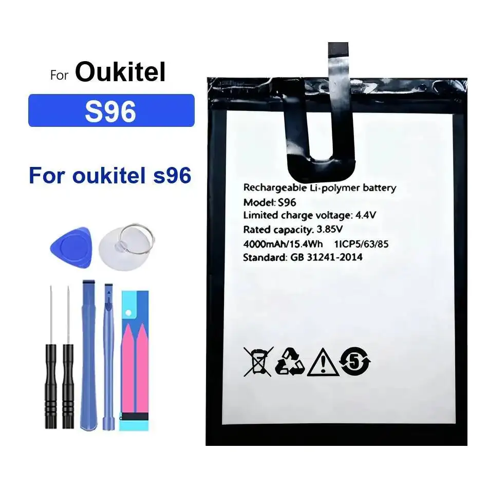 

For Oukitel S96 Mobile Phone Battery Premium Replacement Reliable Power Supply 4000Mah