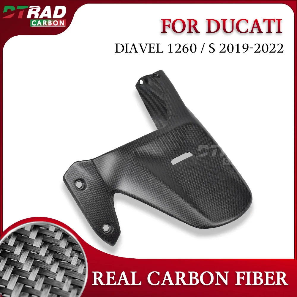 For DUCATI Diavel 1260 1260S 2019-2022 1260 Accessories Carbon Fiber Rear mudguar Motorcycle Fender Lightweight Mudguard Cover