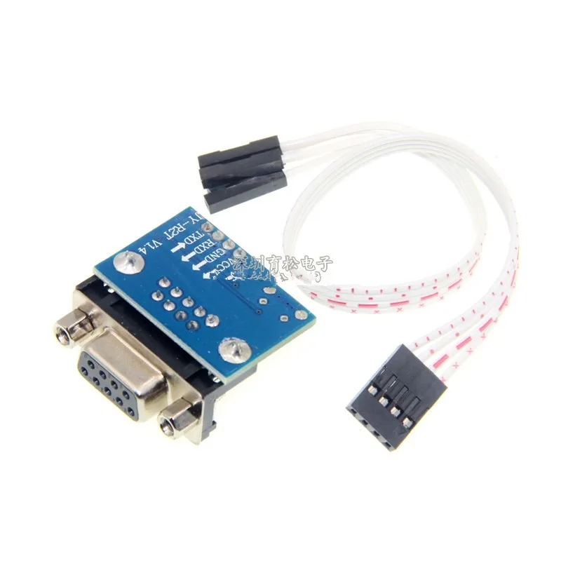 RS232-TTL 직렬 포트 모듈 깜박이는 소형 보드 변환기 db9 USB 인터페이스가 있는 암 변환
