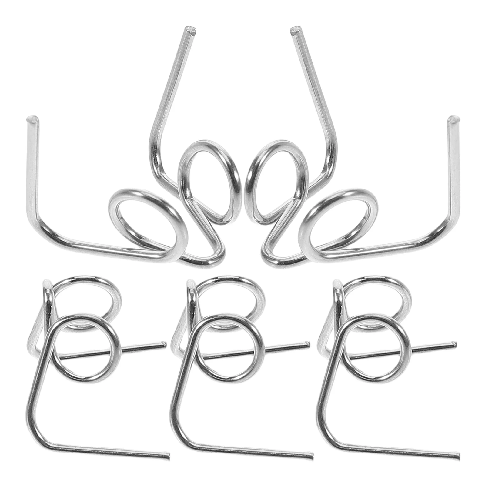 

5pcs Motorcycle Separation Springs Durable Stainless Steel Caliper Brake Return Springs Electric Scooter Compatibility Easy