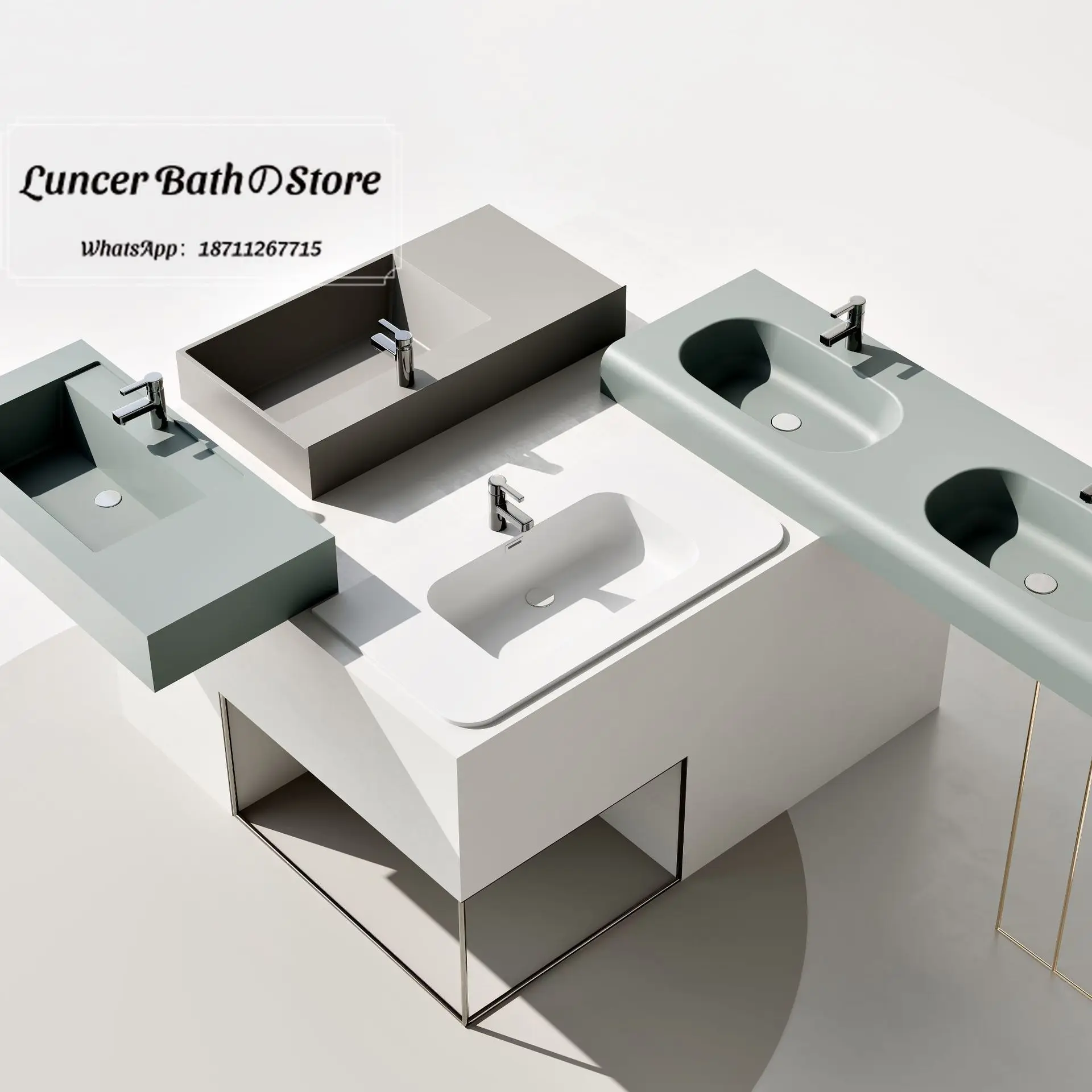 Irregular Solid Surface Countertop Basin, Artificial Stone Vanity Sink for Hotel, B&B, Bathroom Wash Basin for Toilet