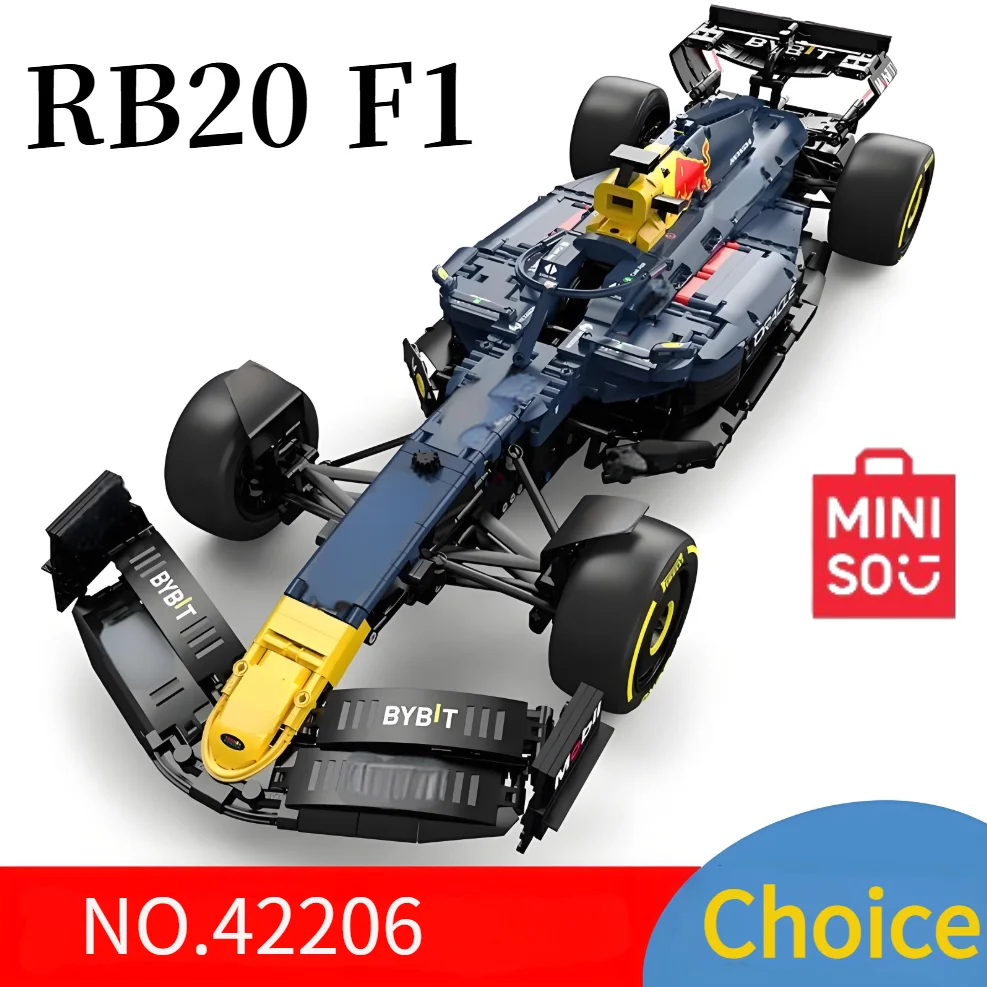 1639pcs-miniso-disney-technical-racing-f1-series-speed-champions-42206-supercar-building-block-adult-car-kit-for-birthday-gifts