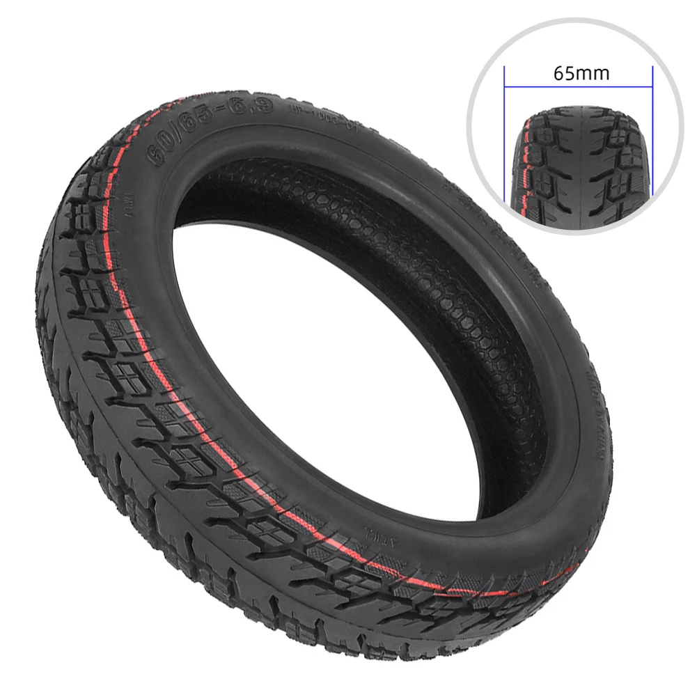 10 Inch For Ninebot Max G2 G65 Scooter Tires 60/65-6.9 Off-road Vacuum Tires Stable Non-slip Wear Resistant Tire Scooter Parts