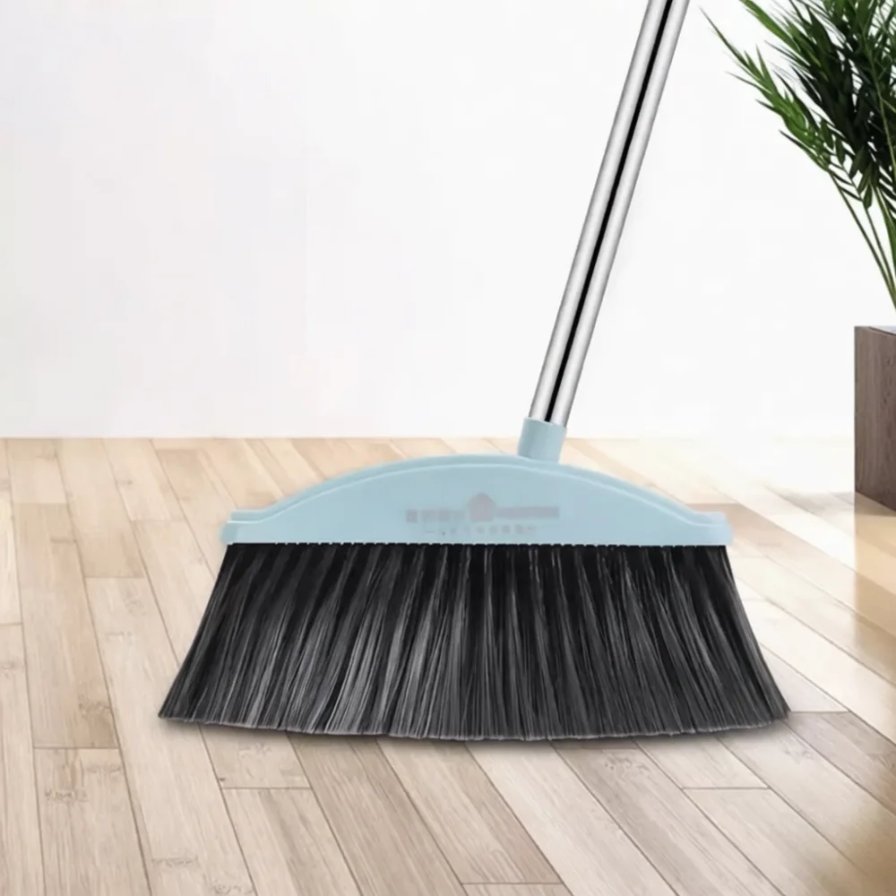 Innovative Broom And Dustpan Set Home Cleaning Supply Transparent Aesthetic Sweeper Lightweight Material For Hard Floor Dust Rem