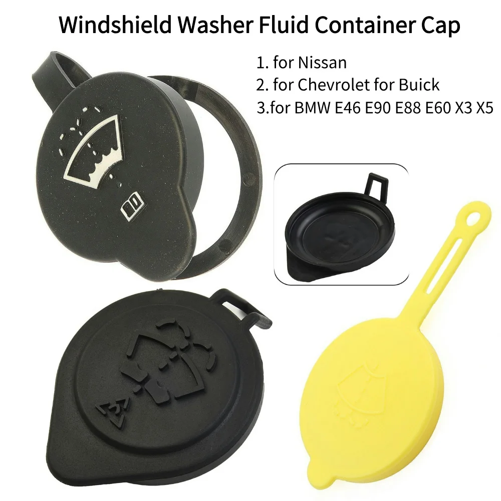 

Windshield Washer Fluid Reservoir Cover Water Tank Bottle Cap For Nissan for BMW E46 E90 E88 E60 X3 X5 for Buick for Chevrolet