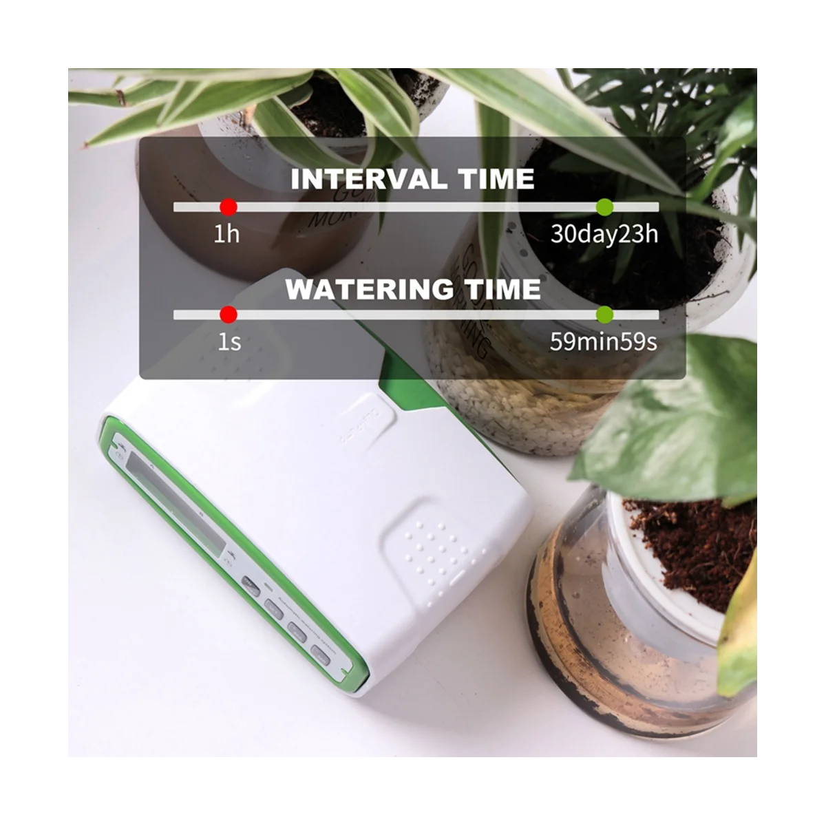 Intelligente automatische Tränke Topfpflanze Timing Bewässerung Garten Balkon Tropf bewässerung Sprinkler anlage