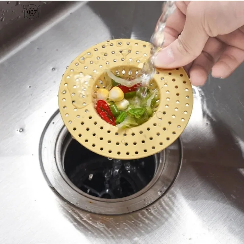 1 Pcs Kitchen Sink Filter Strainer Sewer Strainer Stopper Floor Drains Hair Catcher Waste Collector for Kitchen Bathroom