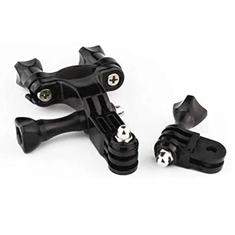 Bicycle Bike Handlebar Mount Adapter For Gopro Hero Three Way Adjustable Bike Seatpost Three Way Adjustable Pivot Arm