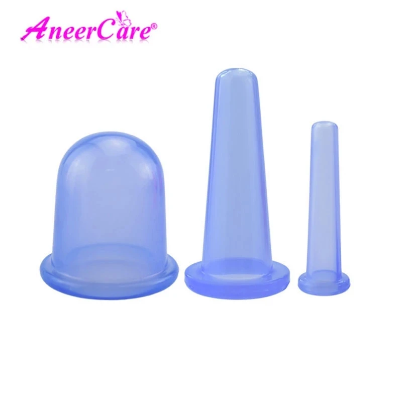 1-3 Jar Vacuum Cupping Cans For Massage Ventosa Anti Celulitis Masajeador Suction Cups Massager For Face Back Massage Body Cups