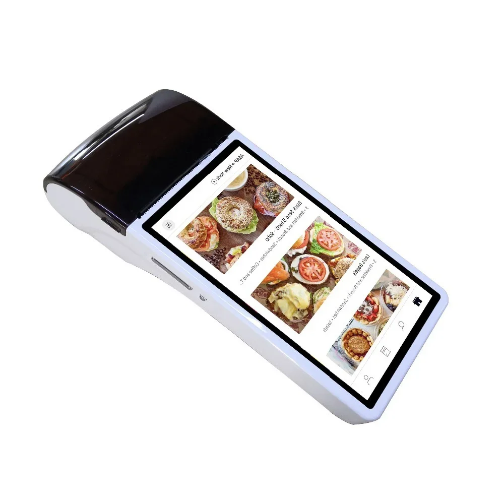 

In stock Barway AP02 Mobile Payment Terminal with Display Touch Screen 5.5inch Handheld Android Pos Printer