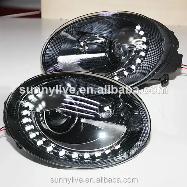 AIROW Beetle LED Head Lamp for Volkswagen 2011-2014 Year TLZV1