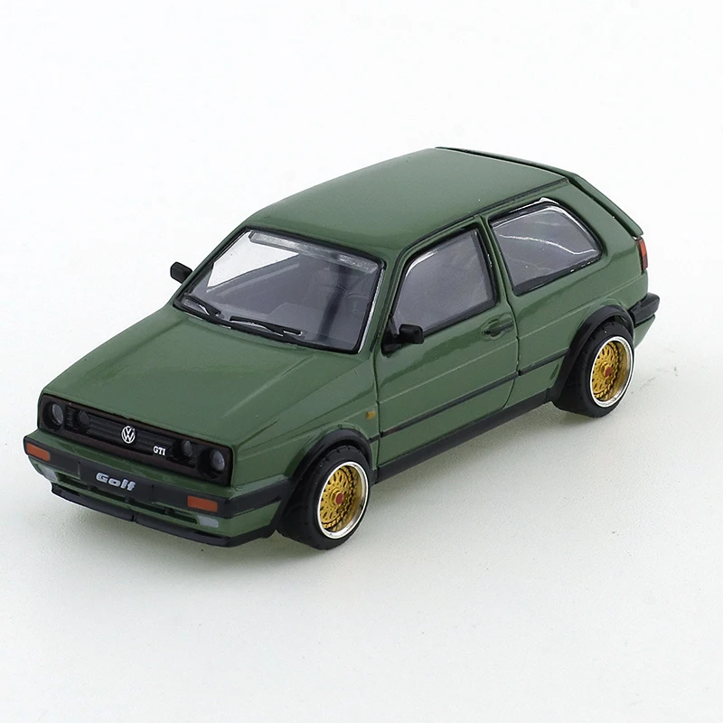 XCARTOYS 1/64 Golf S3-05 Green Small Scale Car Alloy Diecast Car Model Ornaments Cas Toys Gift Decorations