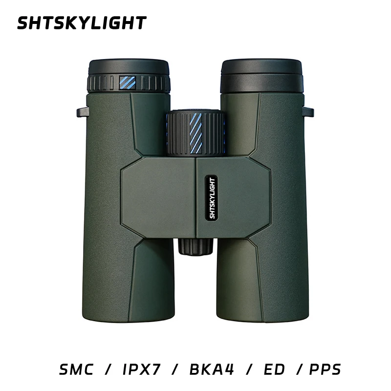 

SHTSKYLIGHT 8X42ED/10X42ED бинокль с SMC-покрытием ED ахроматические линзы IPX7 водонепроницаемый PPS зеркальный корпус BKA4 фазовая пленка призмы