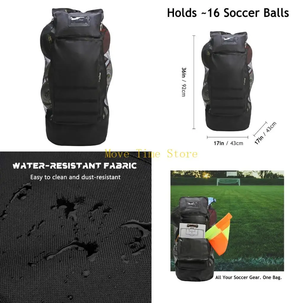 

92ME Прочный на разрыв спортивный рюкзак из ткани Оксфорд Баскетбольная сумка большой вместимости для тренеров и игроков Легко с