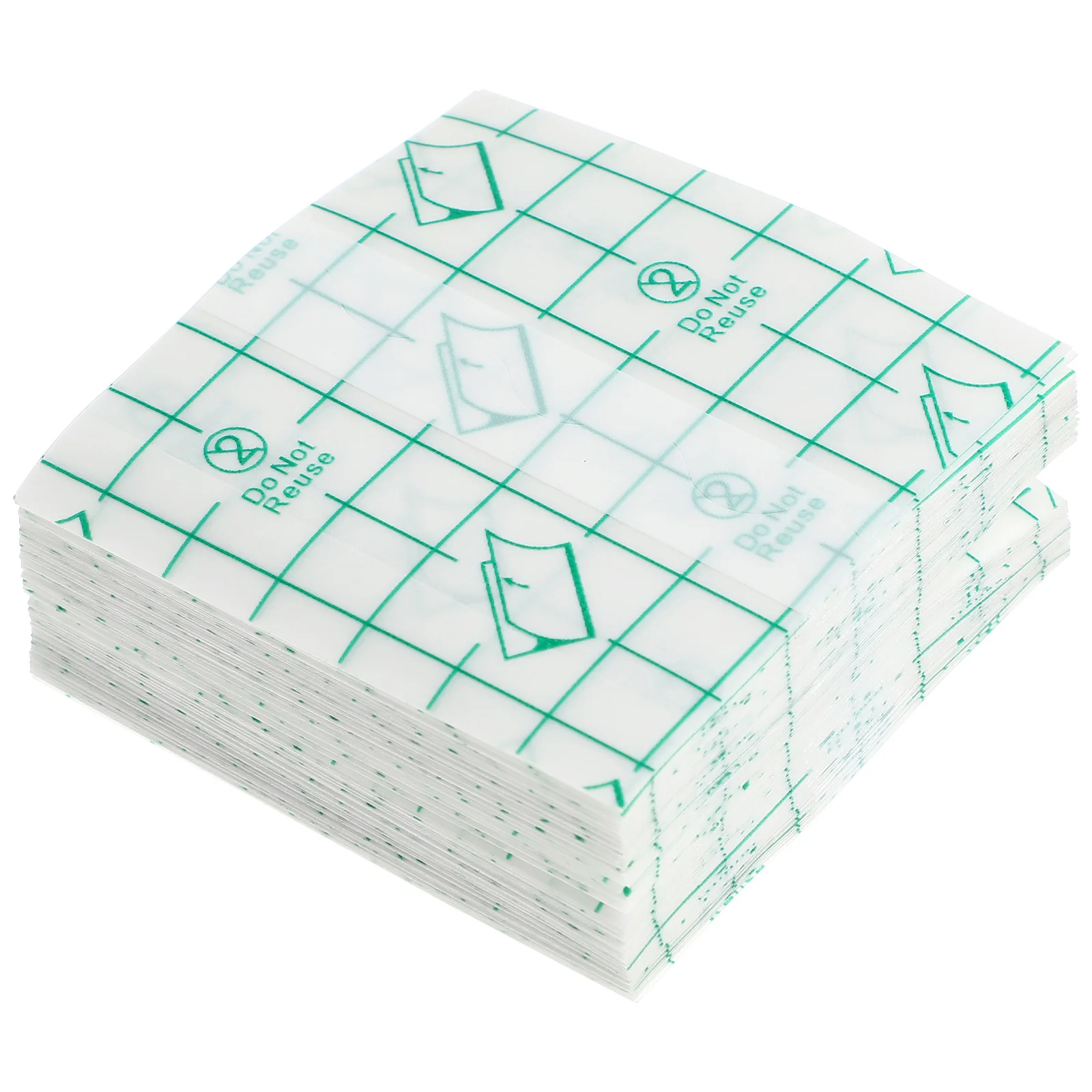 100Pcs Adhesive Makeup Palettes Stickers Disposable Mixing Tools for Foundation Color Customization Daily Use