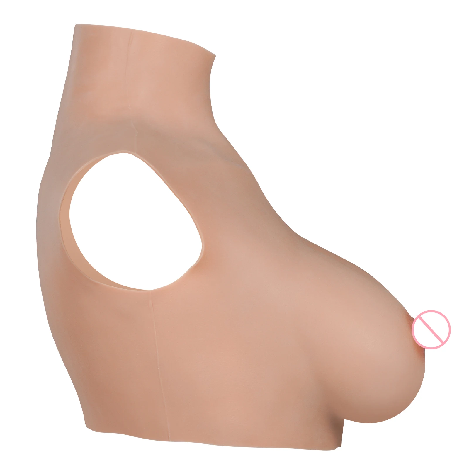 KOOMIHO 2TH GEN Silicone Fake Breast Forms Simulation Huge Boobs B /C/D/E/G Cup Transgender Drag Queen Shemale Crossdress for Me