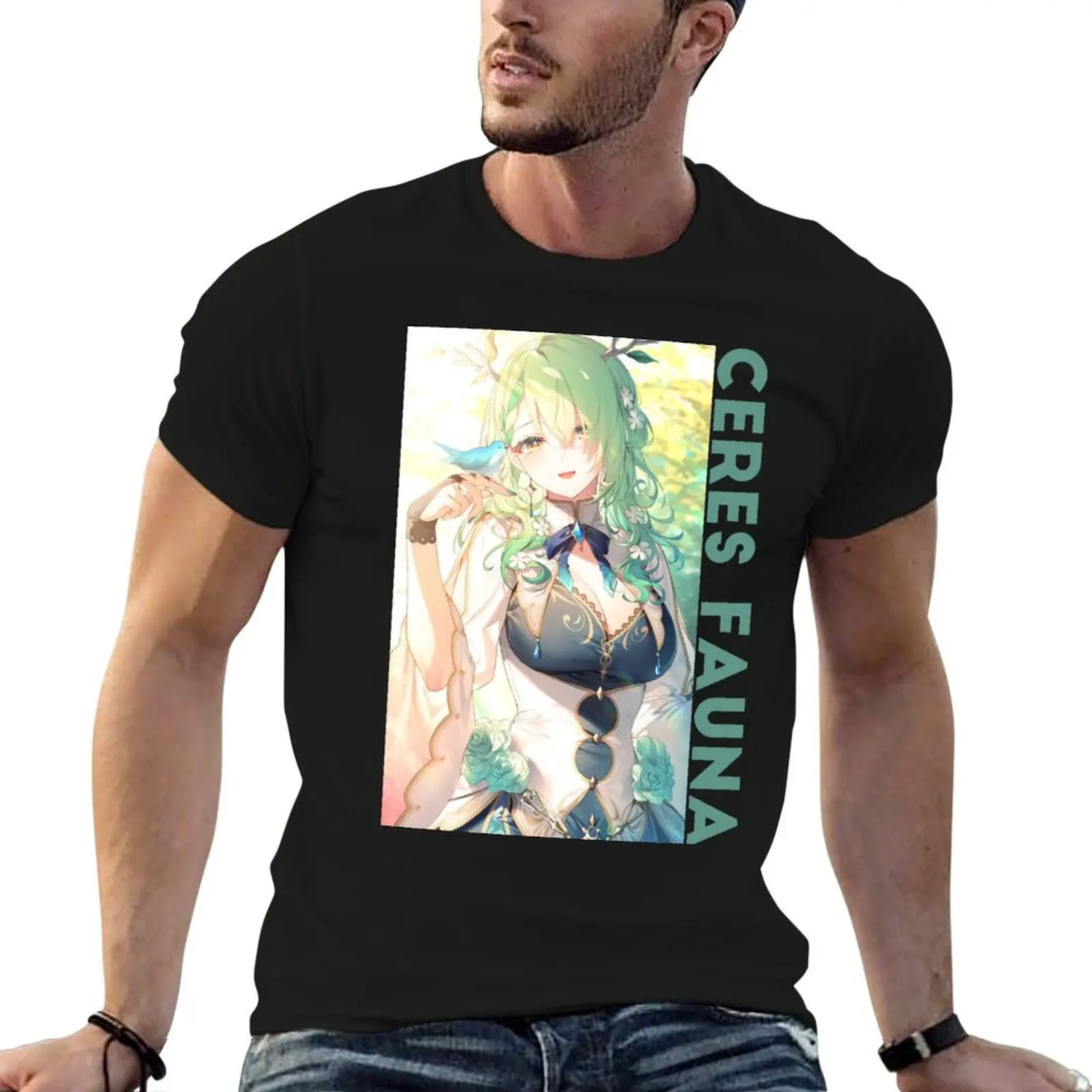 

Футболка Ceres Fauna, мужские забавные футболки с рисунком, мужская футболка