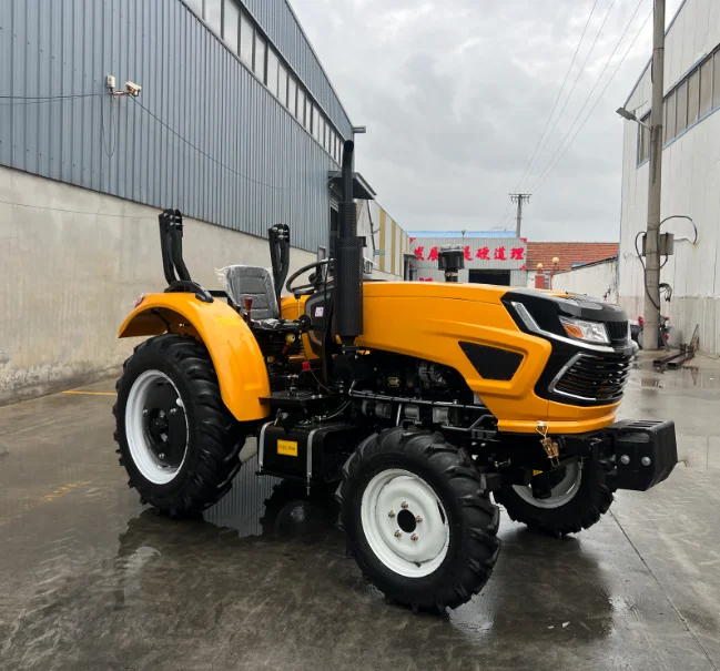 Hot-selling Brand New Diesel Engine Small Wheeled Four-wheel Drive Compact Agricultural Tractor Manufactured in China