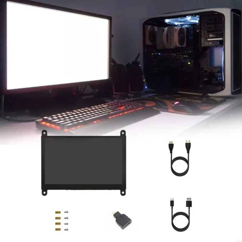 

5inch Touchable Screen Monitor For 5 3B+ 4B Development Board HDTV Display K92C