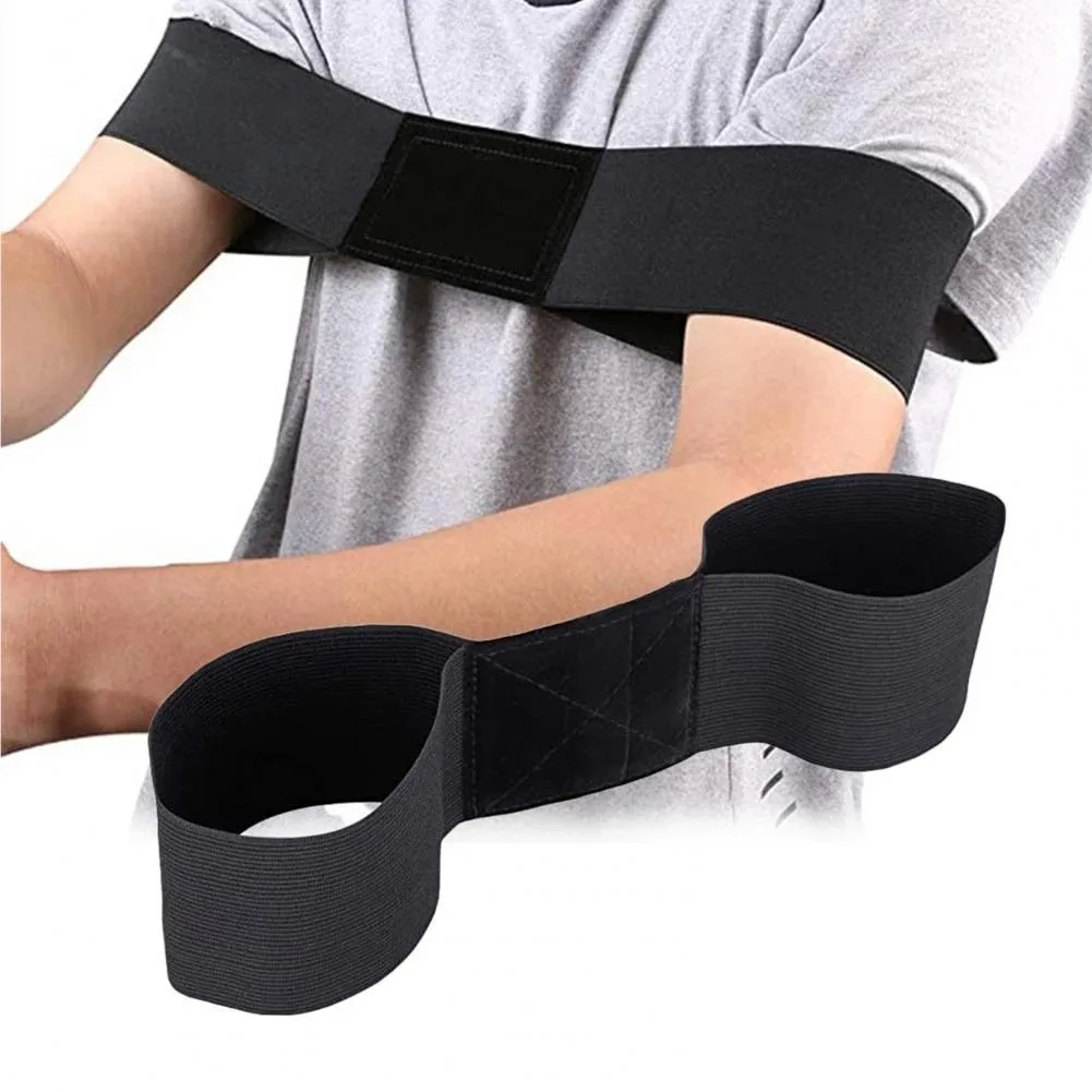 1pcs Golf Swing Trainer Practicing Guide Gesture Alignment Training Aid Aids Correct Swing Trainer Elastic Arm Band Belt