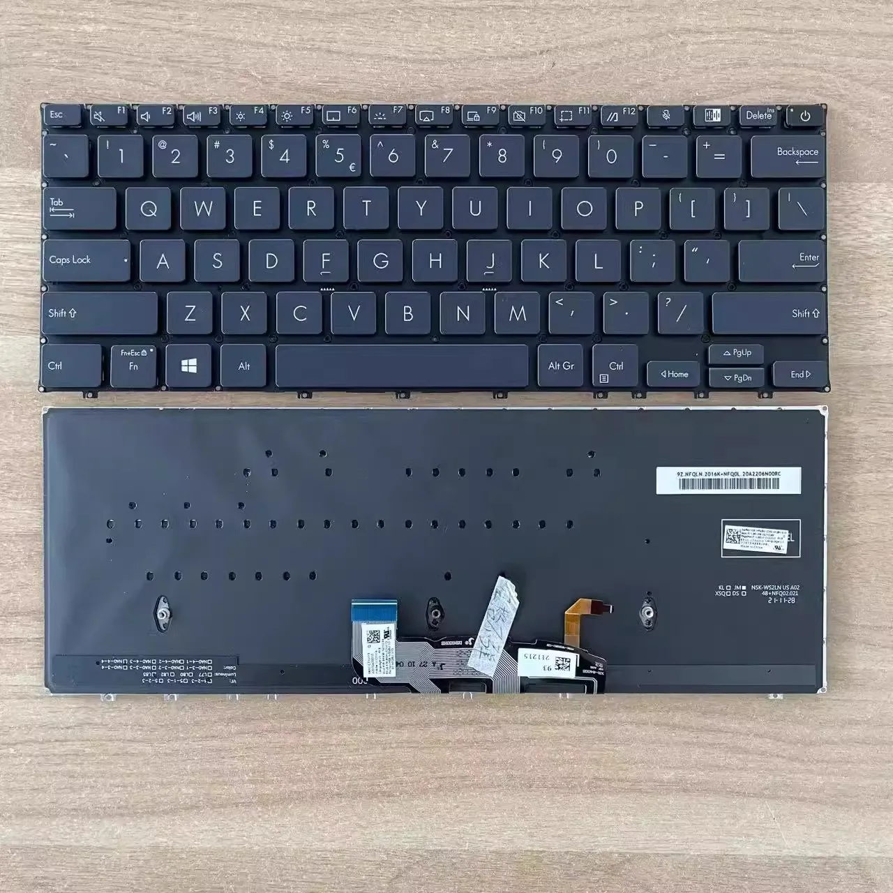 laptop para asus expert book b9 b9450 fa b9450fa ingles alemao azul marinho teclado retroiluminado dos eua 1620fr00 1620it00 novo 01
