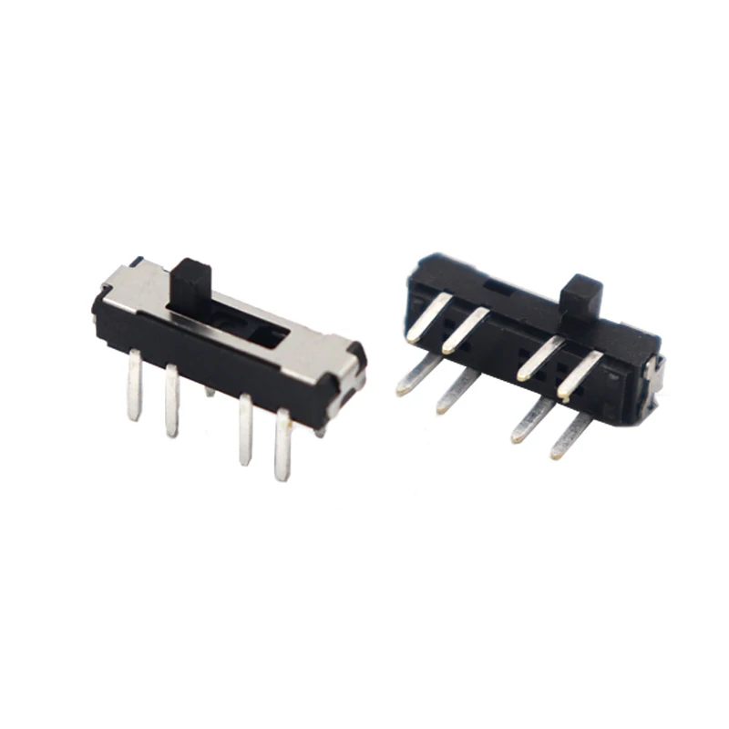 【20-10PCS】MSK-23D19 13X13X3.5MM micro sliding toggle switch straight insert vertical eight-pin three-gear horizontal
