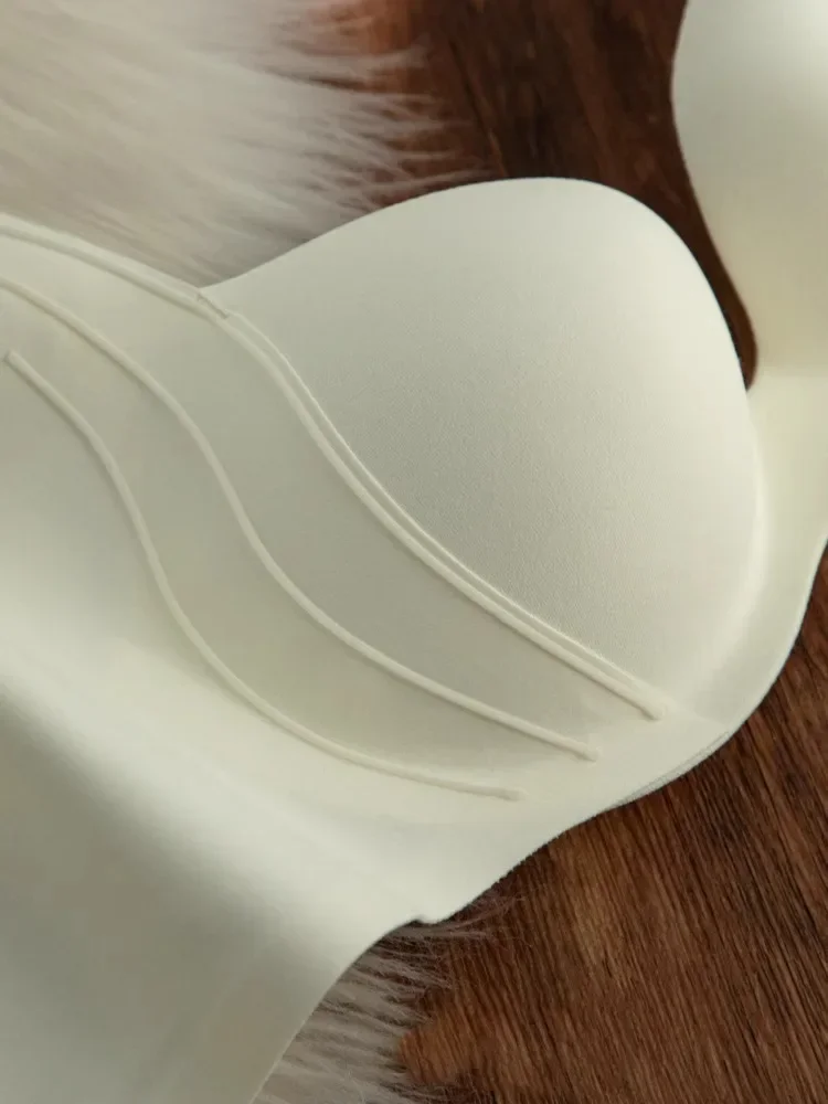 MOYISU Anti-Sag Full Coverage BH Kleine Büste |   Kabelloser Push-Up-Lift |   Nahtloses Bralette für sommerliche kühlende Komfort-CA-Unterwäsche