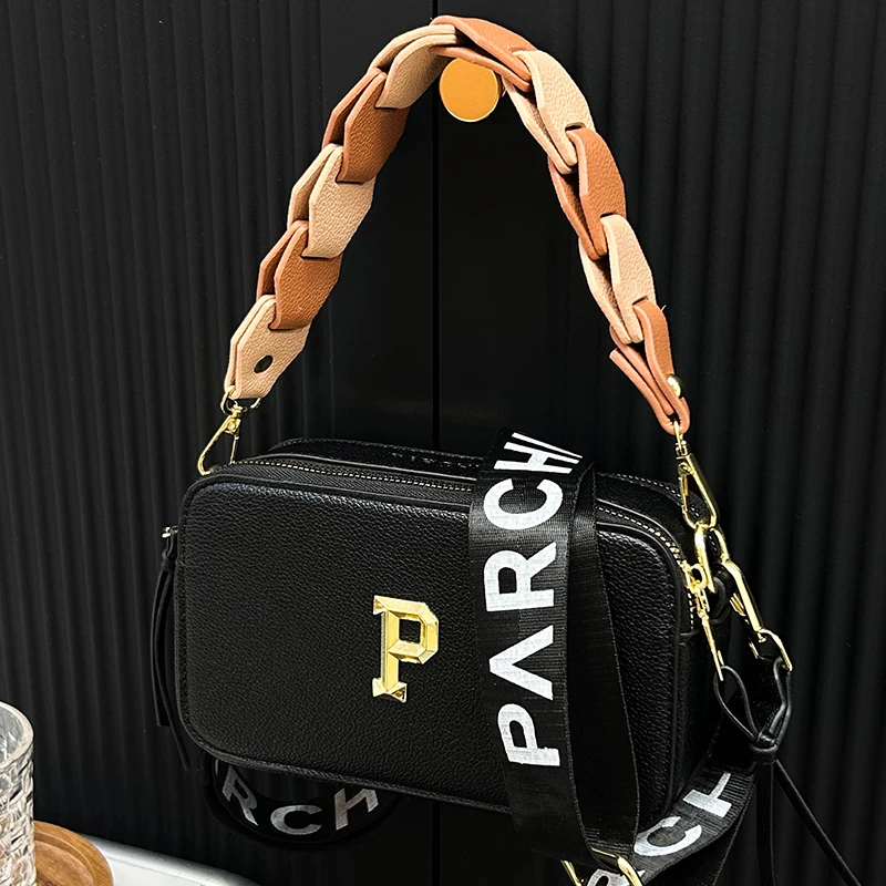 

Trendy Ladies Leather Messenger Bag Crossbody Handbag Shoulder Tote Elegant Classic Design