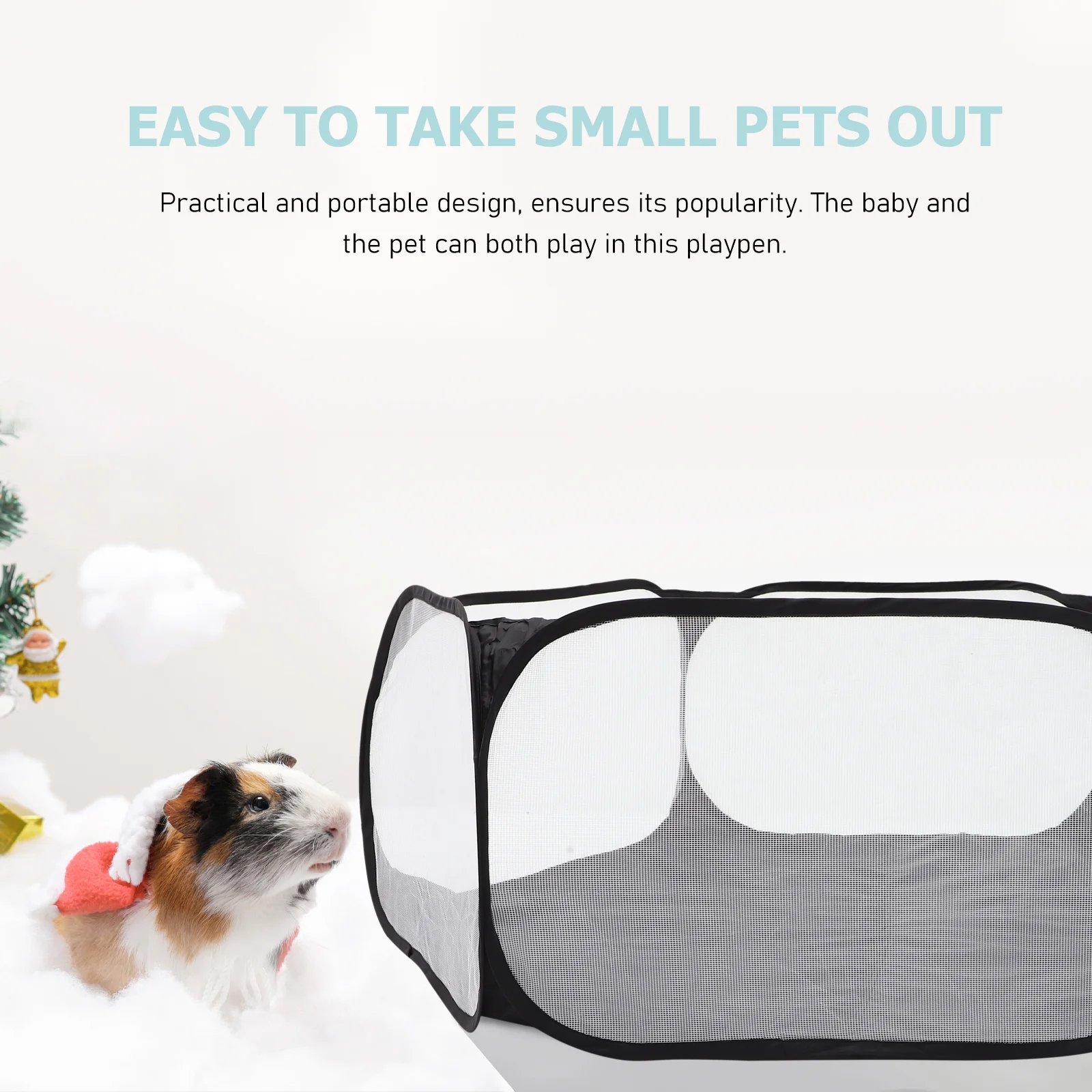 

Ipetboom Puppy Playpen Indoor Dog Playpen Foldable Puppy Exercise Pen Hexagon Indoor Outdoor Play Center 6 Panel Small Pets