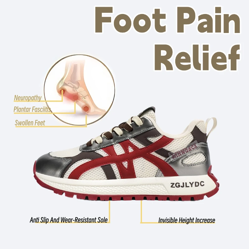 أحذية رياضية كاجوال قابلة للتنفس من Fipatbu للرجال، نعل ناعم ممتص للصدمات، مريح، حذاء رياضي كاجوال للجري للرجال #2