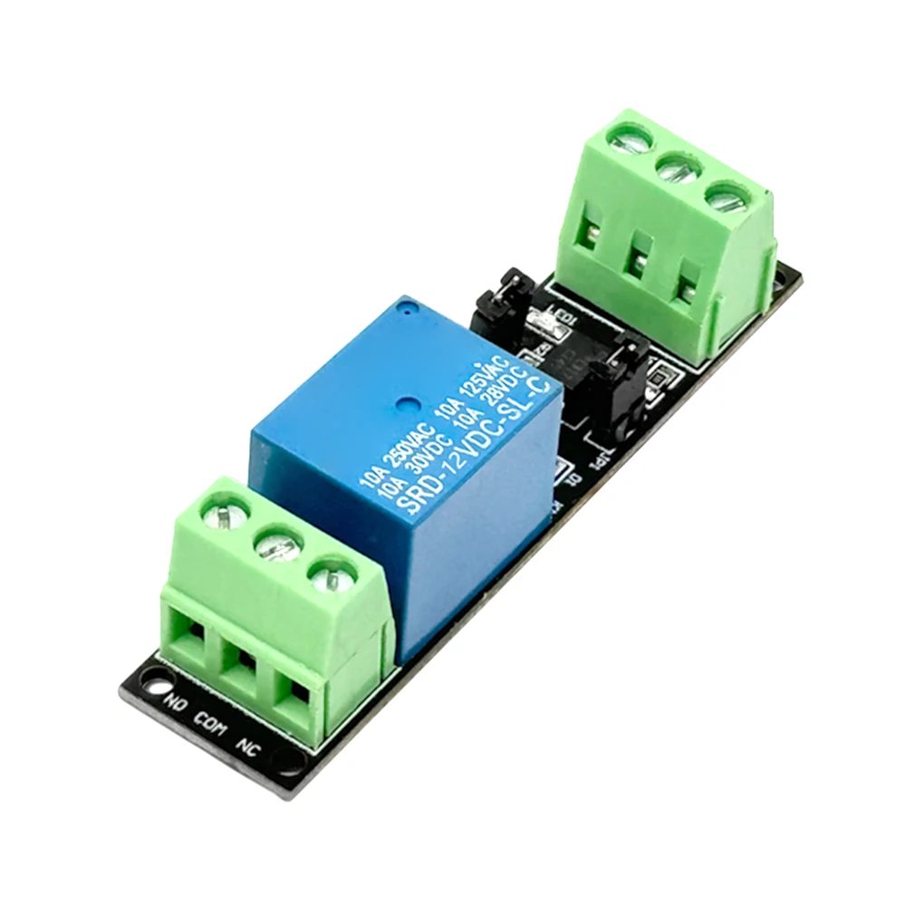 DC 3V/3.3V 1 saluran modul Relay Driver tingkat tinggi papan modul kontrol Drive terisolasi untuk SRD-DC03V-SL-C Arduino