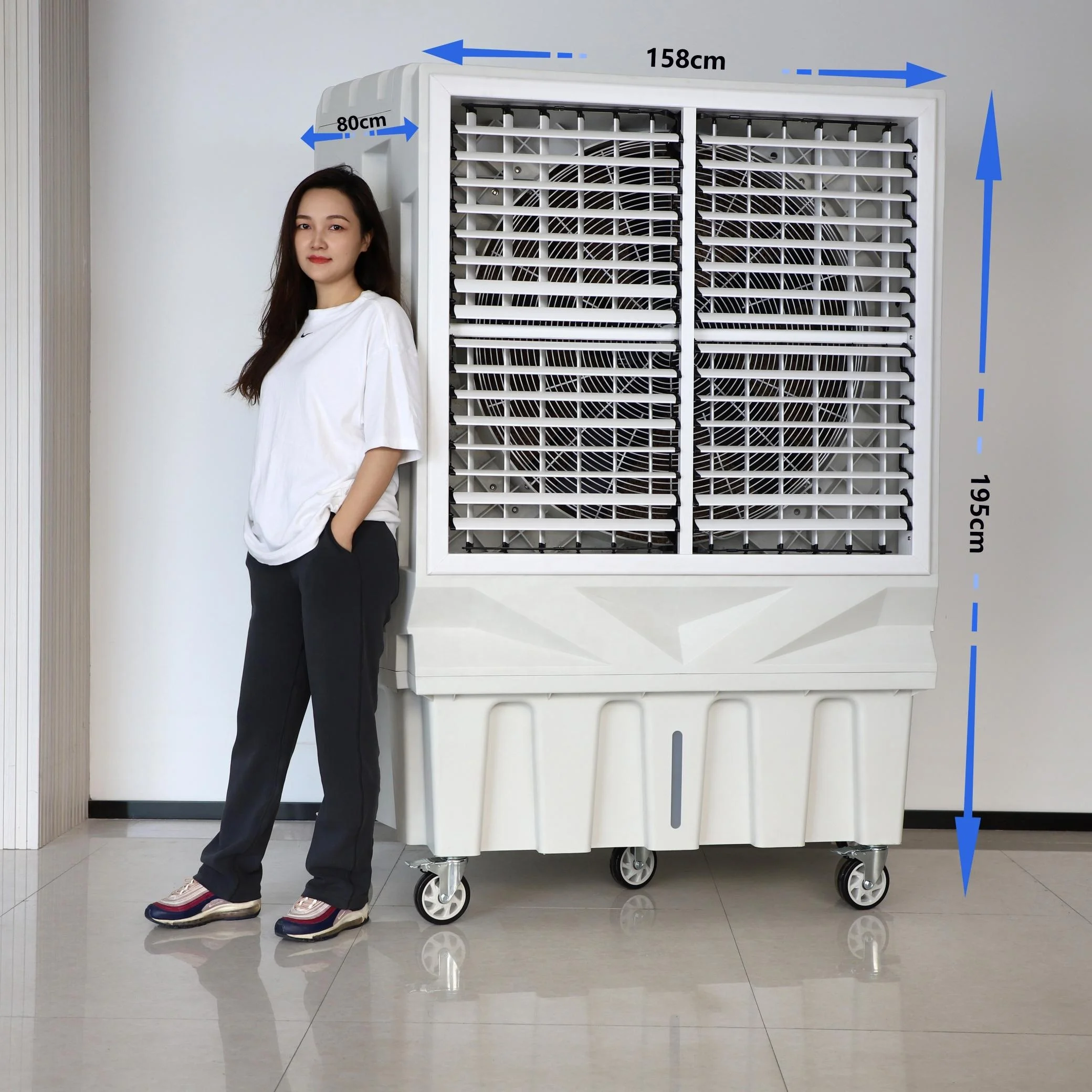 

air Cooler for Industrial Cooling air Ventilation Fan CE 30000 CMH Factory Move Portable Large Airflow Evaporative