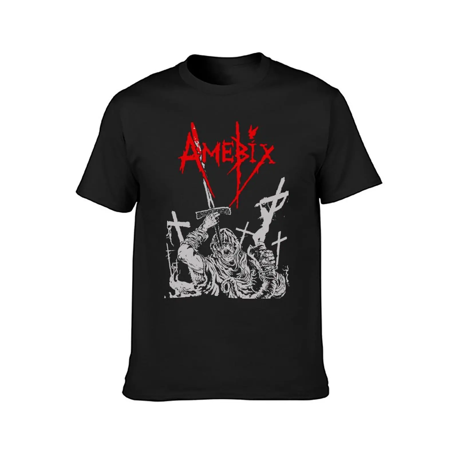 Amebix T-Shirt Jongens Wit Schattige Tops T-Shirts Met Korte Mouwen Voor Heren