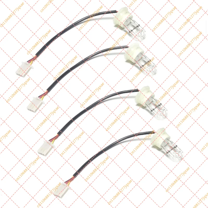 4Pcs 12V HID Strobe Flash Light Bulb 120W/160W White Replacement Tube