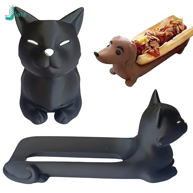 Поднос для сервировки суши для хот-догов, абyssinian Cat, такса, обеденная тарелка, домашний декор, милые сэндвичи, закуски, тарелка для еды ﻿