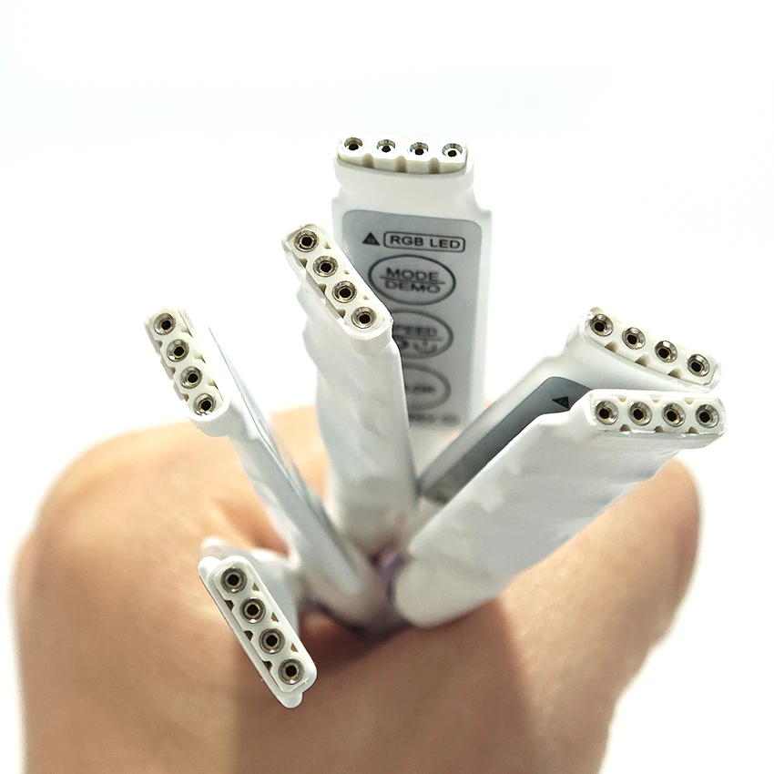 

5pcs Mini 3-key LED Light Strip Controller 3 key Colorful Controller DC Female Intelligent RGB Button LED Light Strip Controller