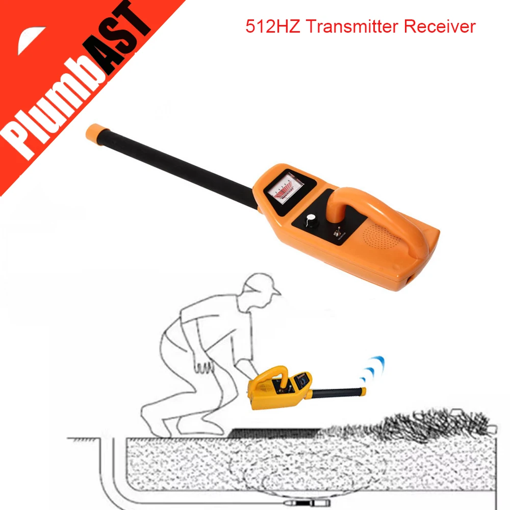 

FM 512HZ High quality of depth sonde &receiver for pipe locator 512Hz locator for underground pipe inspection 512hz recriver