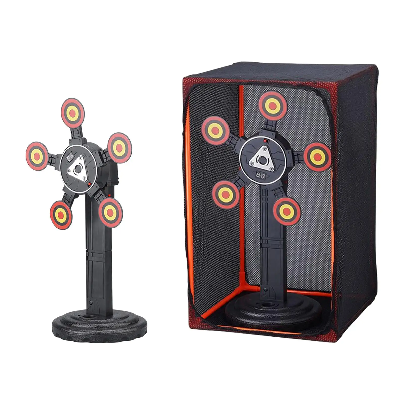 Electronic Scoring Target Electric Rotating Target for Bedroom Backyard Home