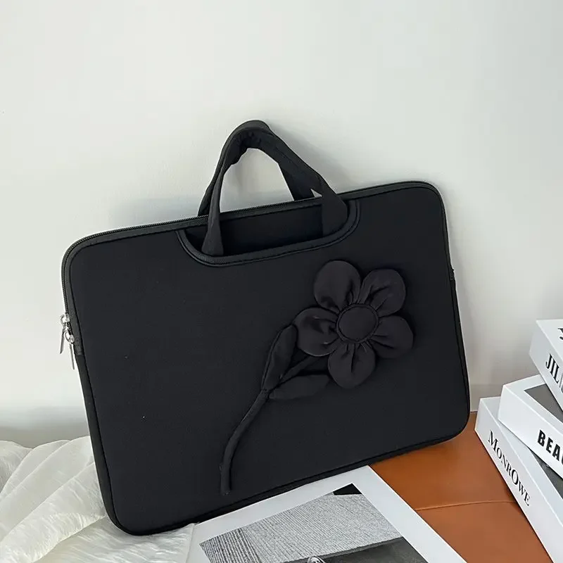 

ins style high value double airbag retro go out portable tablet notebook storage computer bag light and thin