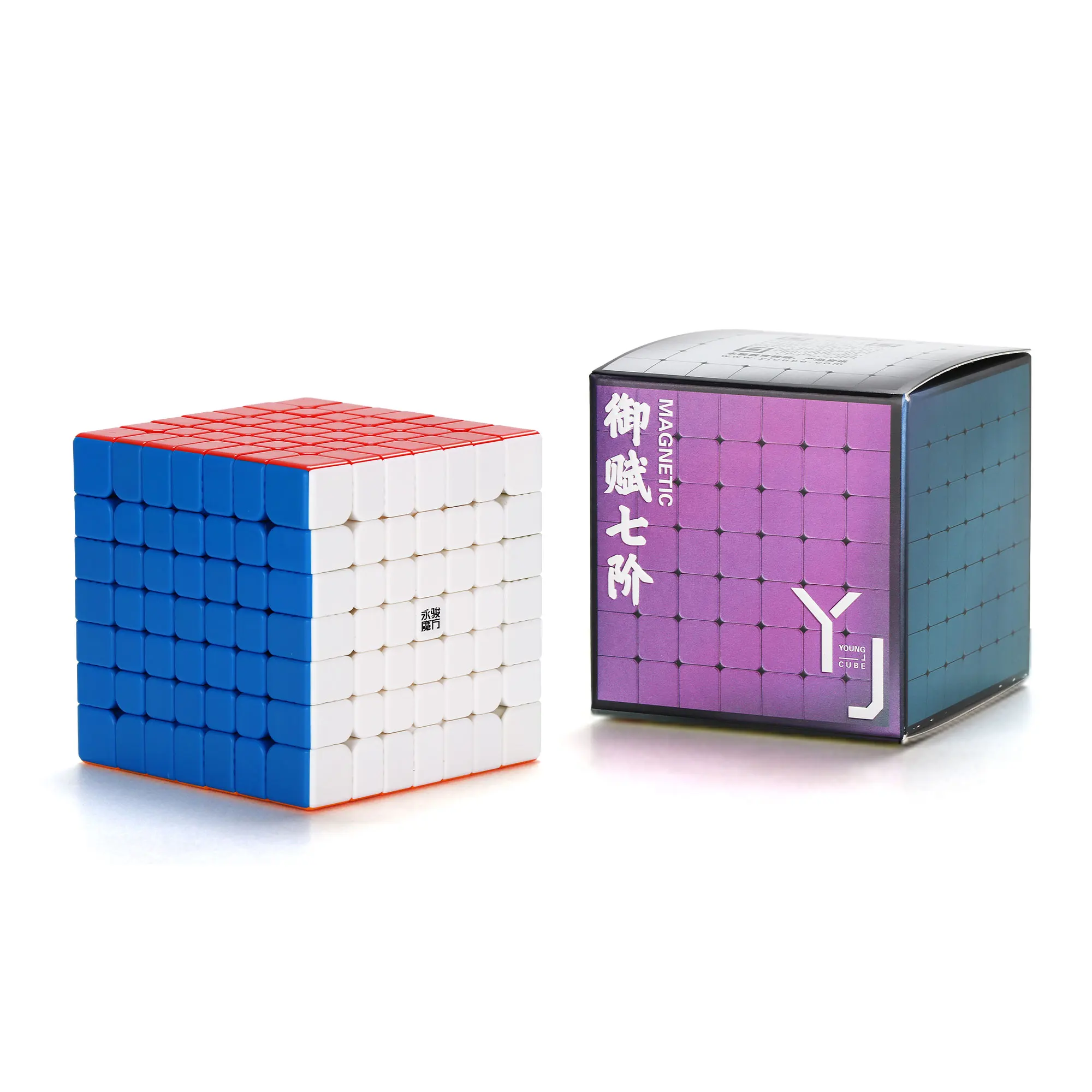 Yongjun YJ Yufu V2M 7X7x7 Magnetic Magic Cube 7x7 Cubo Magico For Educational Toys Speed Cube