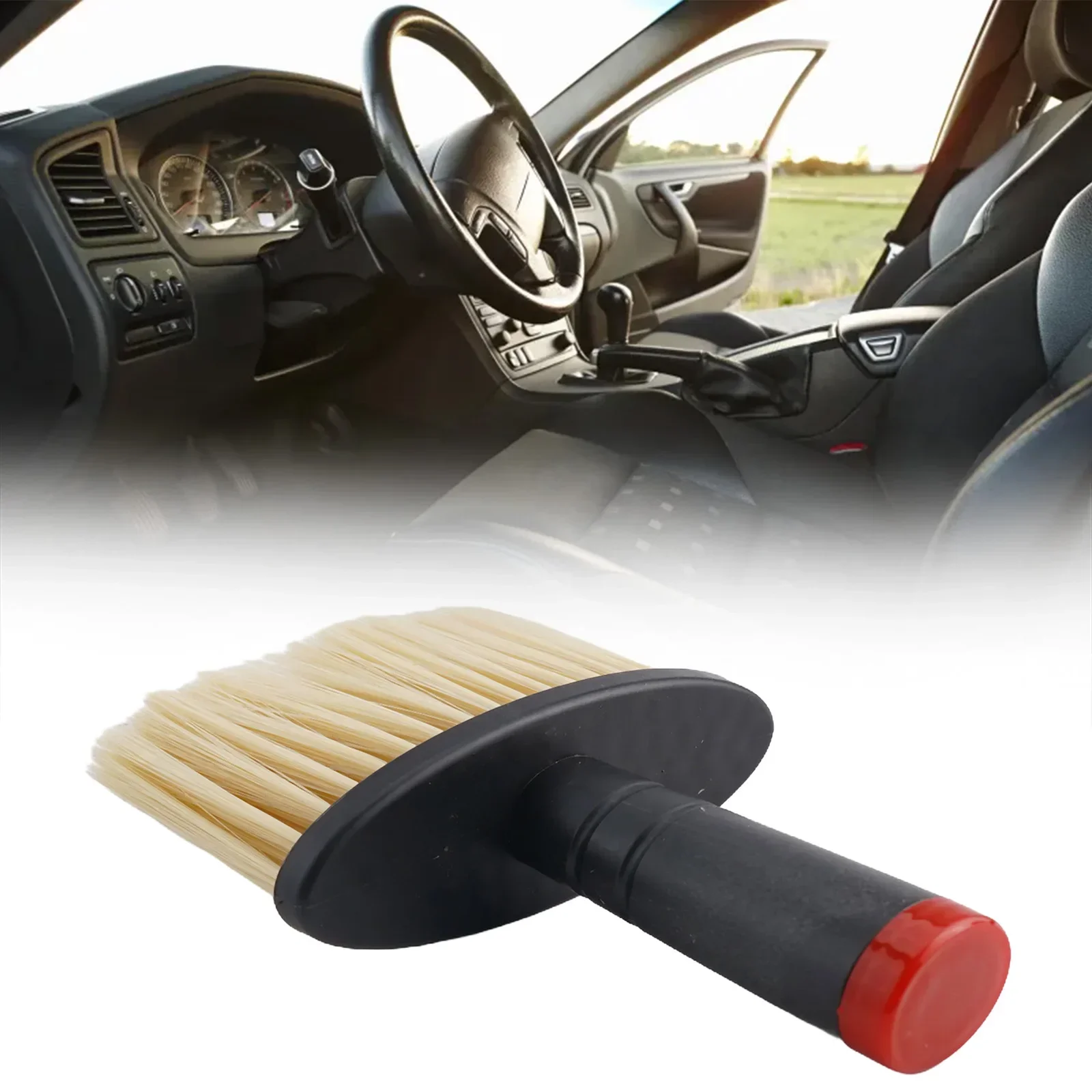 Car Interior Cleaning Tool Soft Dust Sweeping Brush For Car Detailing Car Care Dust Brush Car Washing Tool For Interior Cleaning