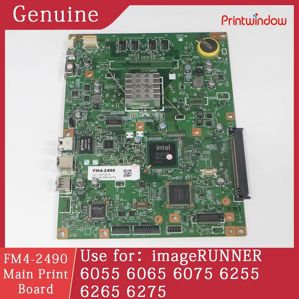 Genuine FM4-2490-000 Main Print Board for Canon imageRUNNER 6055 6065 6075 6255 6265 6275 Controller Formatter Motherboard