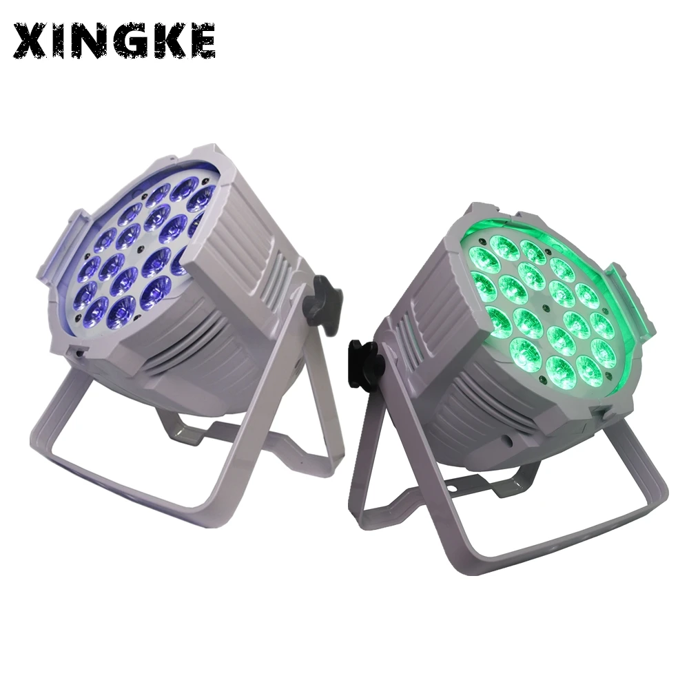 

6Pcs/Lot led par light 18x18w RGBWA+UV 6in1 high power led par light for ktv bar nigghtclub stage