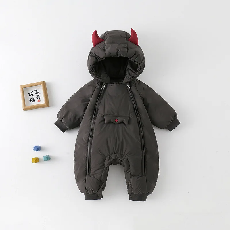 2026 Baby Romper Onesie Winter Outwear Thick Warm Cute Adorable Stylish Baby Boy Stylish Romper Trendy