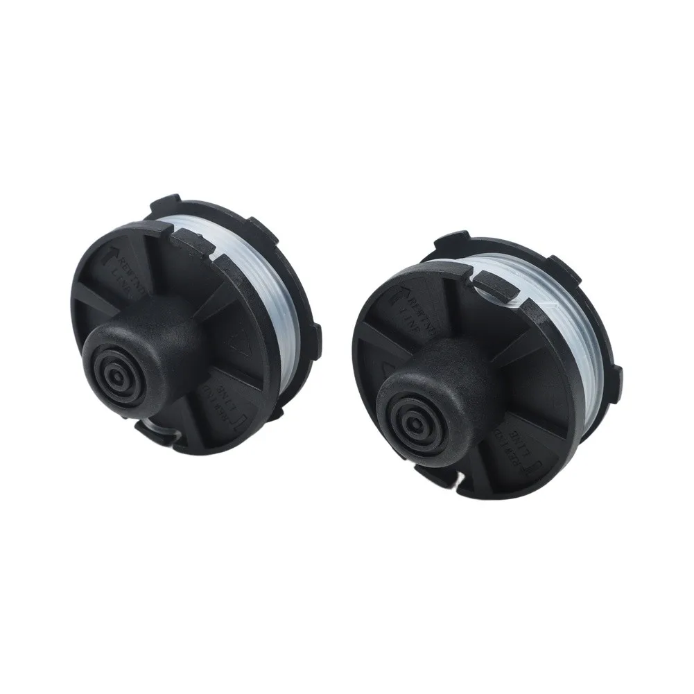 For Trimmer Line Spool 2PCS 1.6mm White Nylon Cord 27FT per Spool for DUR181Z DUR181RF DUR181 Garden Equipment