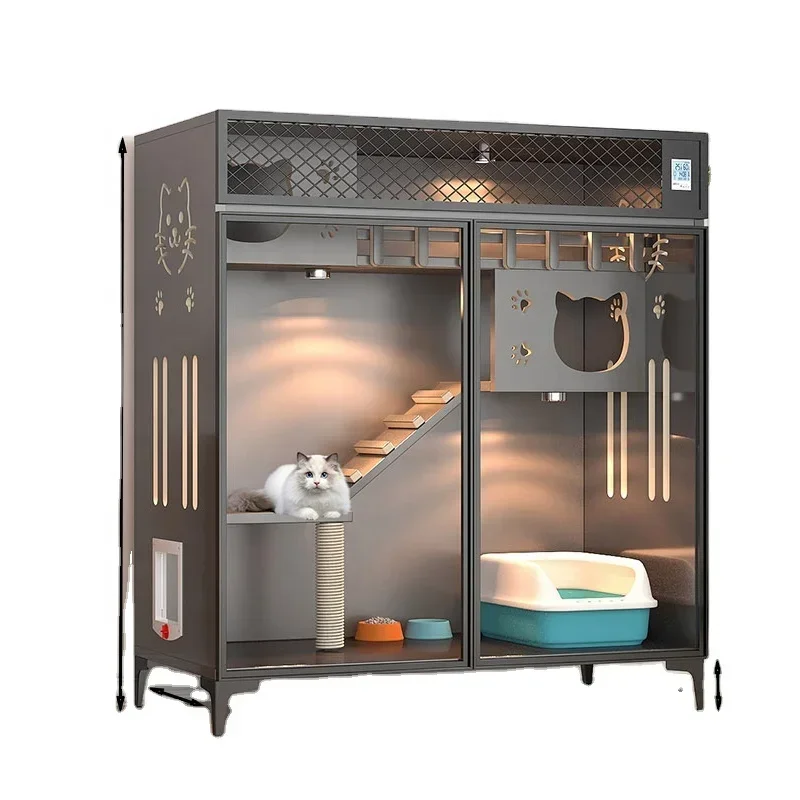 2024, заводской домашний кошачий вилла, дом, экологически чистое гнездо, кровать, клетка для домашних животных, витрина, теря, деревянная