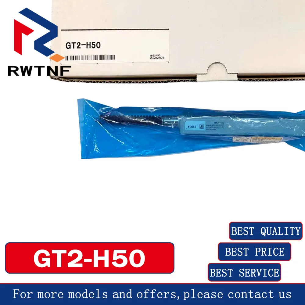 العلامة التجارية الجديدة الأصلية GT2-H50 KEYENCE مستشعر الإزاحة الرقمية عالي الدقة من نوع الاتصال 100% أصلي، مخزون المستودعات
