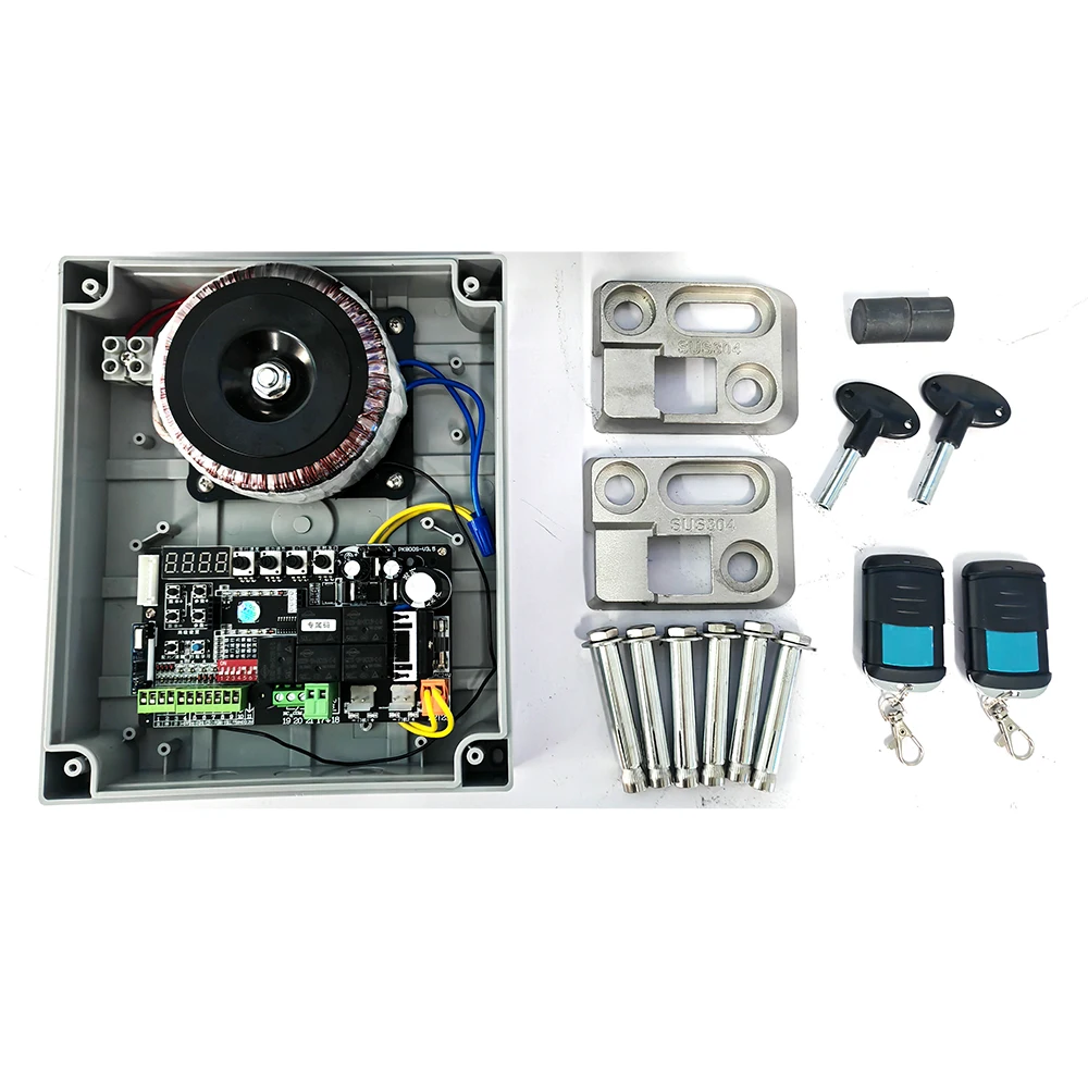 NEW Ground Rolling Wheel Type 24VDC Motor 500KGS Outdoor Automatic Swing Gate Opener