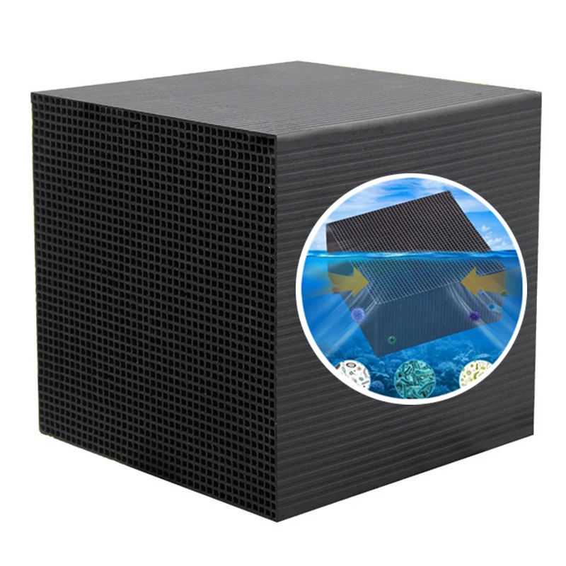 Activated Carbon Water Cube Filter Eco-Aquarium Filtration Material Adsorption Impurities Fish Tank Filter Media Accessories