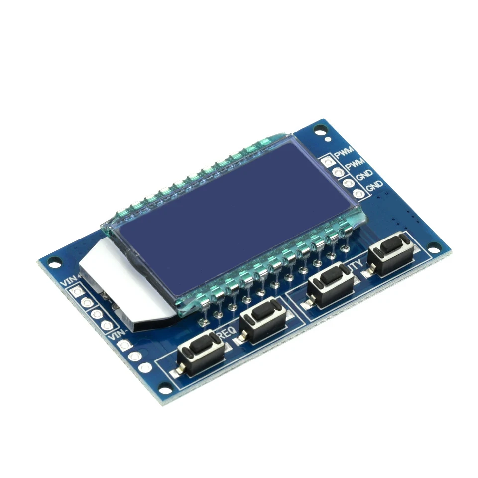 PWM Pulse Frequency Duty Cycle Adjustable Module 1-Channel Signal Generator Square Wave Driver Board for Stepper Motor